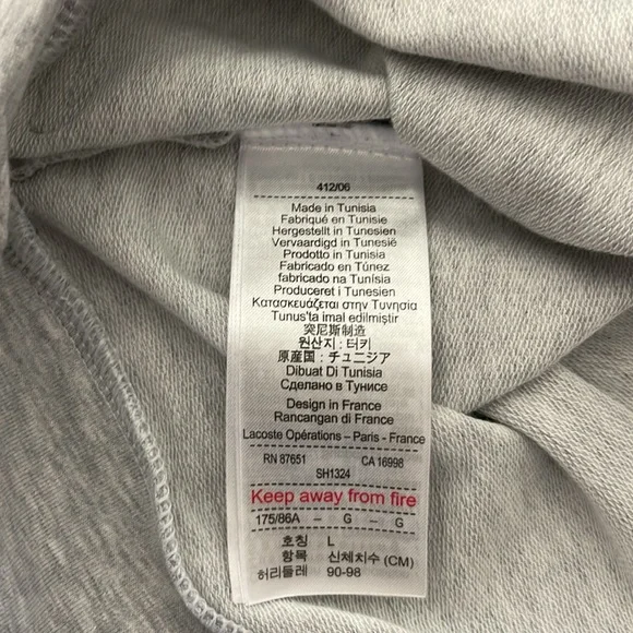 New  LACOSTE SWEATSHIRT - Picture 13 of 16